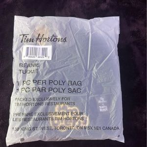 Tim Hortan’s x Justin Bieber collab Beanie